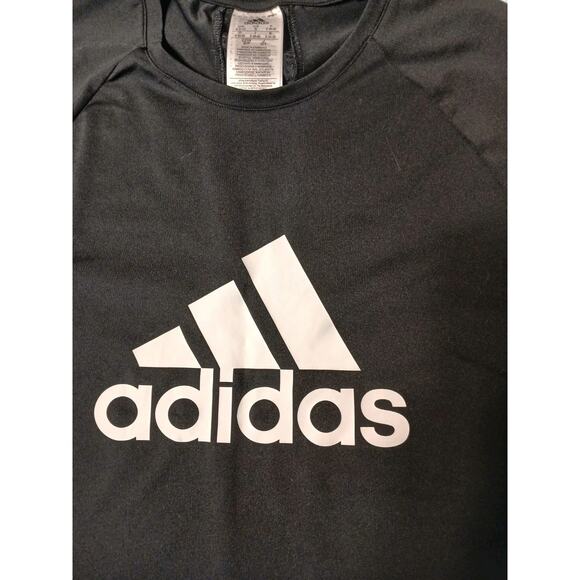 Adidas Design to Move ClimaLite Training T-Shirt Women's Size S Black Polyester - Picture 4 of 13